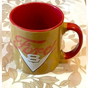 Ford Coffee Tea Big Ceramic Mug Cup  F100 V8 Pickup Truck Power